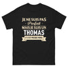 T-shirt humour noir - L'imperfection à la française