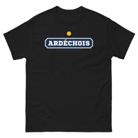 Thumbnail for T-shirt Ardèche noir - Toujours prêt pour l'apéro !