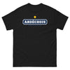 T-shirt Ardèche noir - Toujours prêt pour l'apéro !