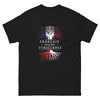 T-shirt Vendée noir - Français de Racines Vendéennes