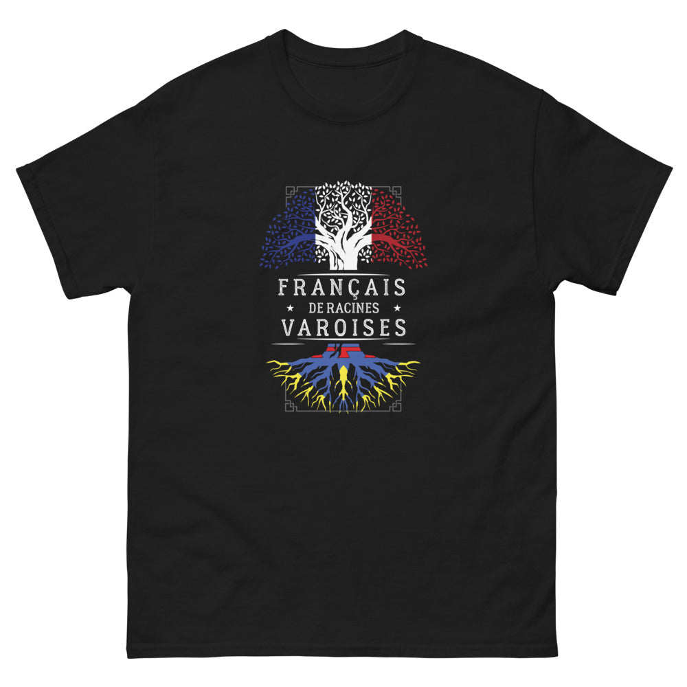 T-shirt Provence noir - Fier d'être Varois