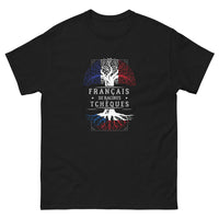 Thumbnail for T-shirt Tchèques noir - Fierté sombre et humour des origines