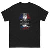T-shirt Tchèques noir - Fierté sombre et humour des origines