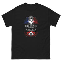 Thumbnail for T-shirt Suisse noir - Fierté & Style franco-suisse