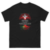 T-shirt Suisse noir - Fierté et style pour vos racines