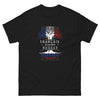 T-shirt racines russes noir - Fusion des cultures avec humour