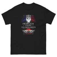 Thumbnail for T-shirt Polynésie noir - Héritage et fierté en couleurs