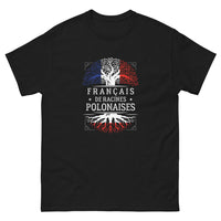 Thumbnail for T-shirt Polonais noir - Fier et authentique héritage