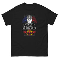 Thumbnail for T-shirt Normand noir - Fier de ses racines