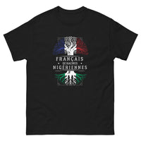 Thumbnail for T-shirt Nigérien noir - Français de racines nigériennes