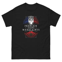 Thumbnail for T-shirt Marocain noir - Héritage et fierté humoristique