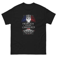 Thumbnail for T-shirt Limousin noir - Fier et Authentique