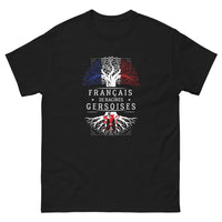 Thumbnail for T-shirt Gersois noir - Fier de notre héritage