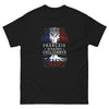T-shirt Fierté Chilienne noir - texte humoristique sur les racines