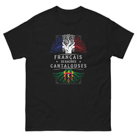 Thumbnail for T-shirt Cantal noir - Français de Racines Cantalouses