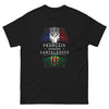 T-shirt Cantal noir - Français de Racines Cantalouses
