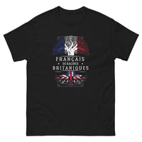 Thumbnail for T-shirt Britanniques noir - Français de Racines Britanniques