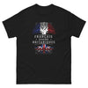 T-shirt Britanniques noir - Français de Racines Britanniques