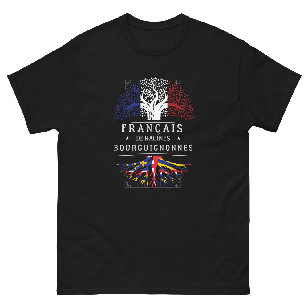 T-shirt Bourgogne noir - Fiers et Sombres avec humour