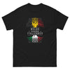 T-shirt Belgique noir - Fierté et style italien