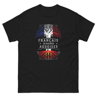 Thumbnail for T-shirt Aude noir - Fierté des racines audoises