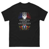 T-shirt Ariège noir - Fier et stylé