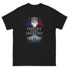 T-shirt Français argentins noir - Héritage et Fierté culturelle