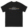 T-shirt 1993 noir - Revivez vos souvenirs avec humour