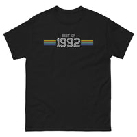 Thumbnail for T-shirt 1992 noir - design humoristique sur les années 90