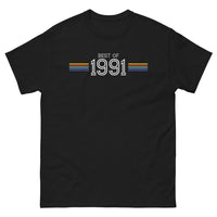 Thumbnail for T-shirt Nostalgie 1991 noir - Retour vers le passé