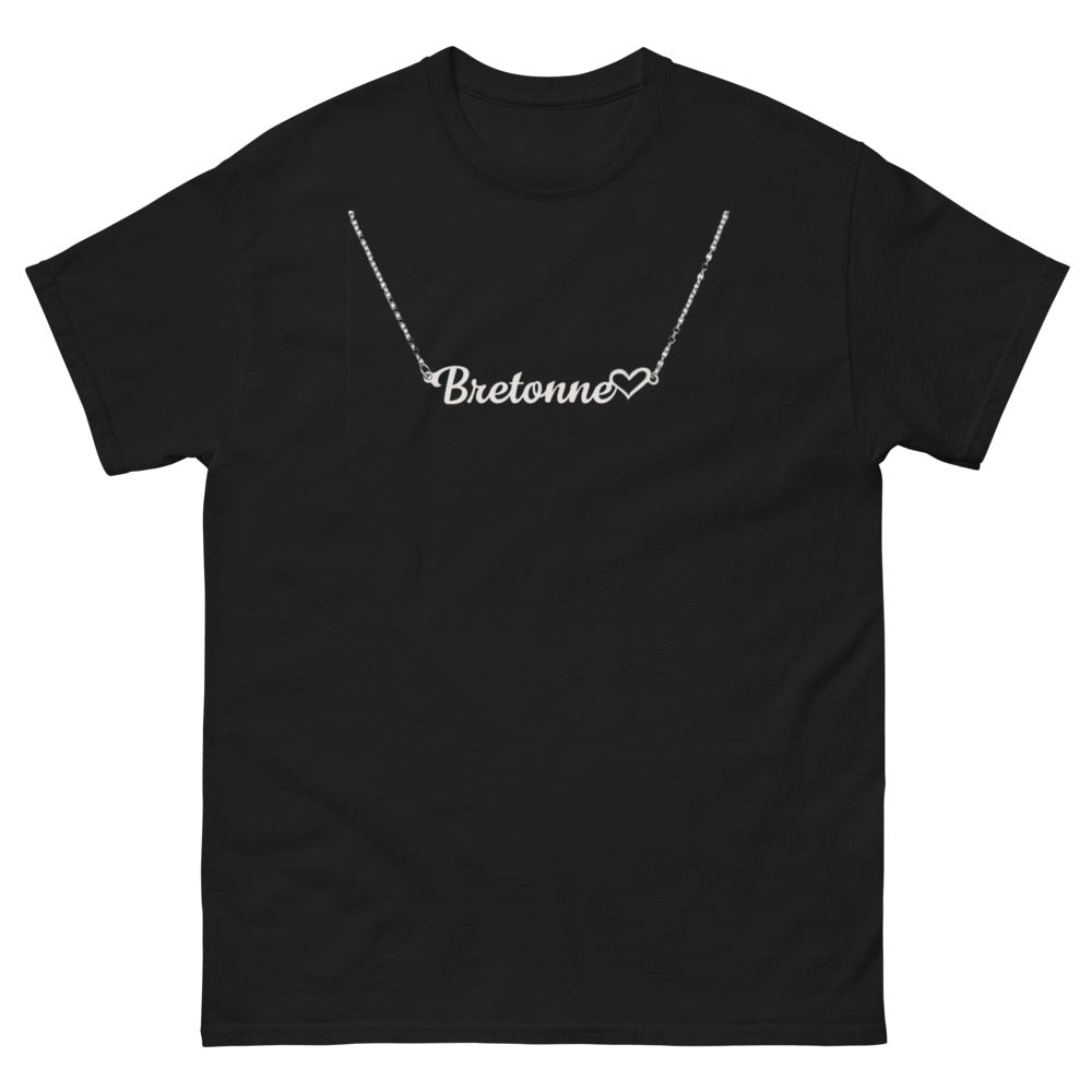 T-shirt Bretagne noir - Oui, je suis Bretonne et fière !