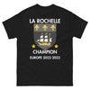 T-shirt La Rochelle noir - Champion d'Europe 2022-2023
