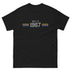 T-shirt Anniversaire 1967 noir - Une année légendaire