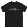 T-shirt vintage 1972 noir - Best of 1972
