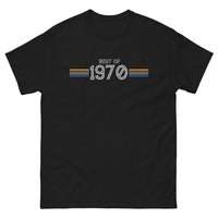 Thumbnail for T-shirt Année 1970 noir - Souvenir hilarant des années disco