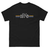 T-shirt Année 1970 noir - Souvenir hilarant des années disco