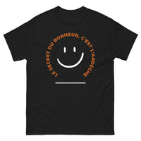 Thumbnail for T-shirt Ardèche noir - Le secret du bonheur à porter