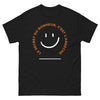 T-shirt Ardèche noir - Le secret du bonheur à porter