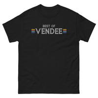 Thumbnail for T-shirt Vendée noir - Souvenir humoristique et nostalgique
