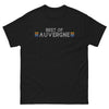 T-shirt Auvergne noir - Best of Auvergne avec humour