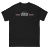 T-shirt 1968 noir - Célébration des années 60