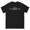T-shirt Vintage 1962 noir - Souvenir humoristique et nostalgique