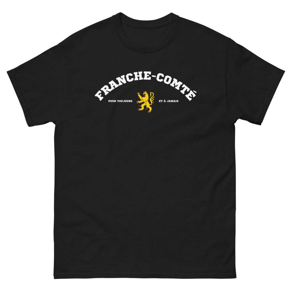 T-shirt Franche-Comté noir - Souvenir Éternel