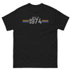 T-shirt 1974 noir - Aged to Perfection