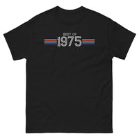 Thumbnail for T-shirt 1975 noir - Hommage aux années nostalgiques
