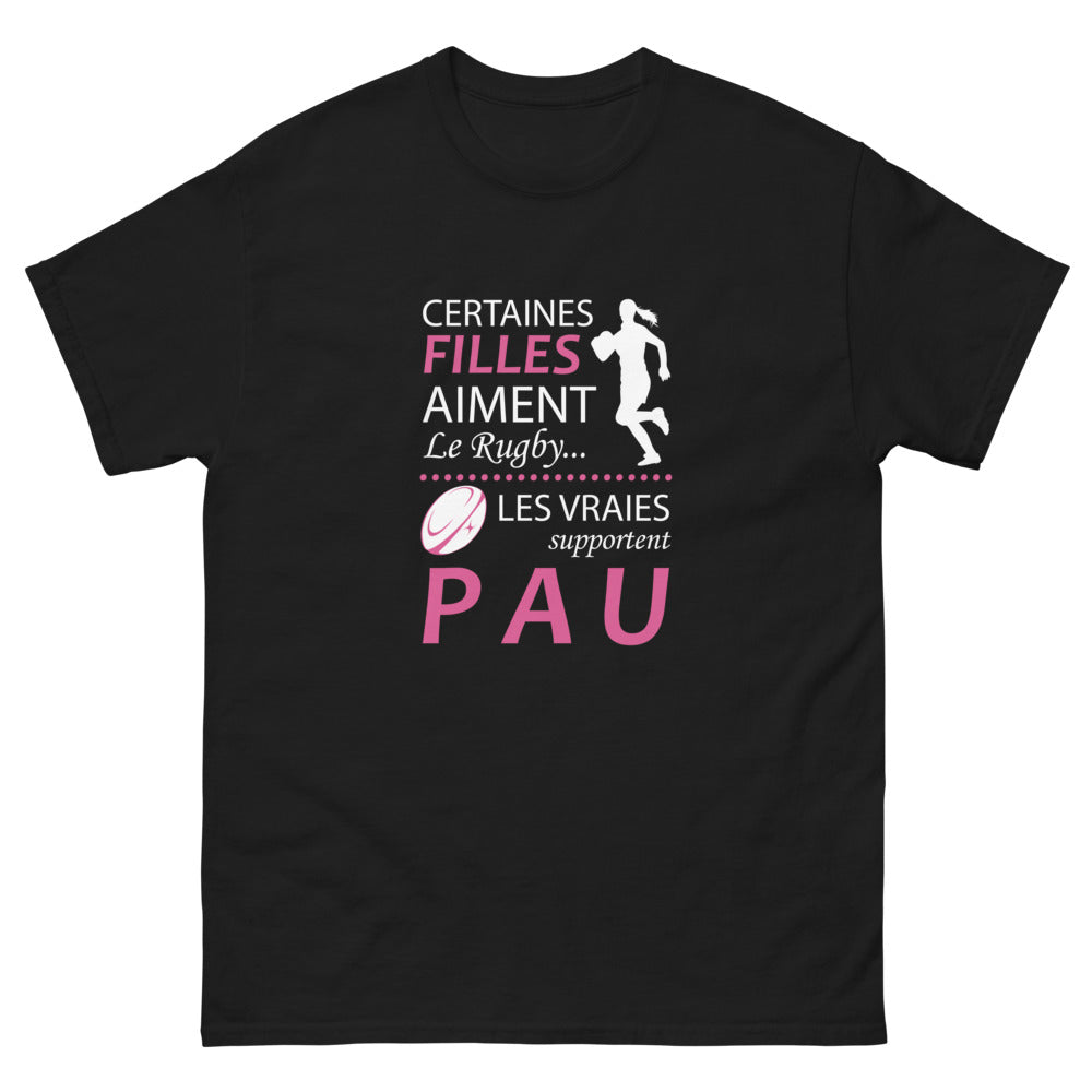 T-shirt Rugby Pau noir - Passionnément Béarnais