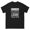 T-shirt Ligurie noir - Un Pensiero per Ligure Tosta
