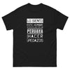 T-shirt Peru noir - Orgullo y Amor avec humour