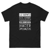 T-shirt Colombie noir - Lo siento, este hombre ya está pillado