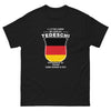 T-Shirt Italia nera - Gli Italiani e gli Eroi Tedeschi
